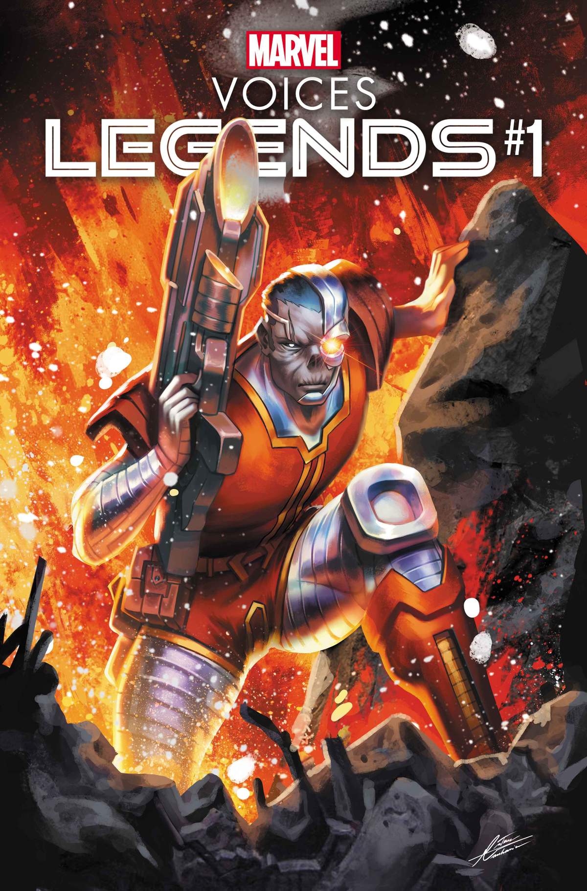 MARVEL'S VOICES: LEGENDS #1 variant cover by Mateus Manhanini