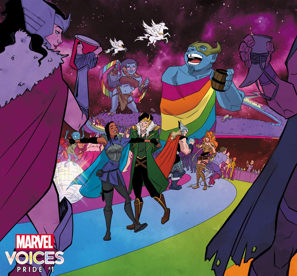 MARVEL'S VOICES: PRIDE #1 interior artwork by Lorenzo Suzi