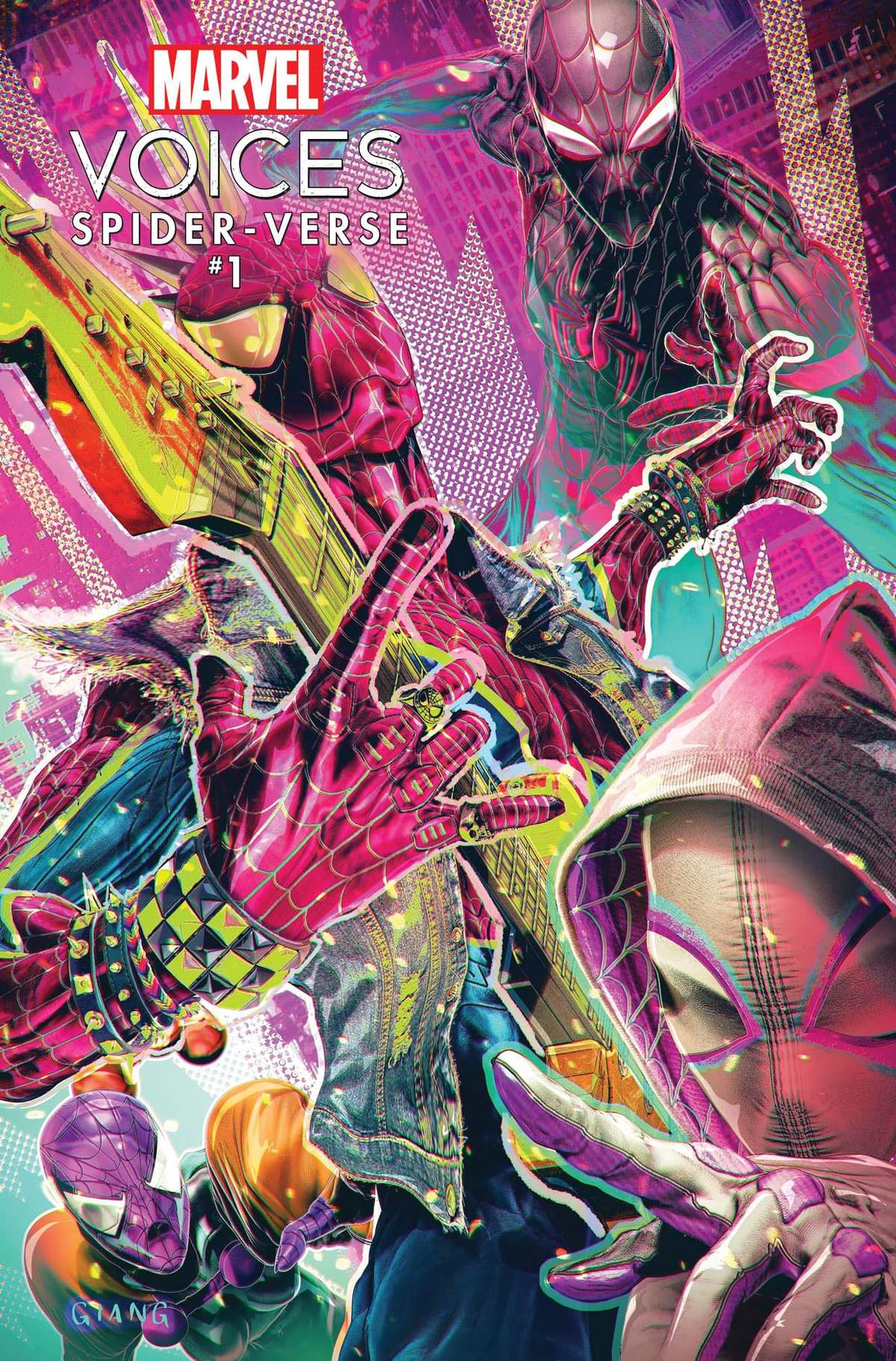 MARVEL'S VOICES: SPIDER-VERSE #1 Variant Cover by John Giang