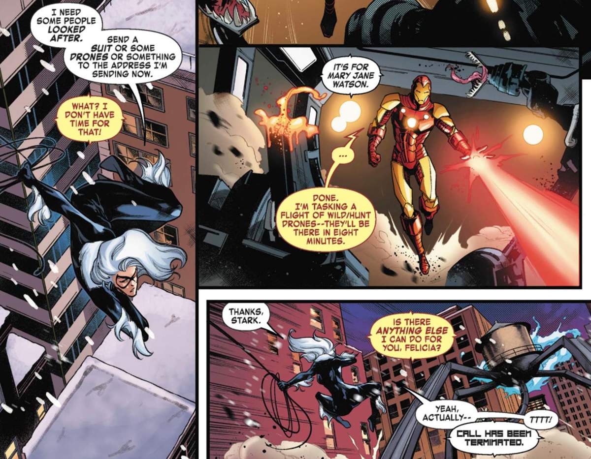 MARY JANE & BLACK CAT (2022) #1 by Jed MacKay and Vincenzo Carratú