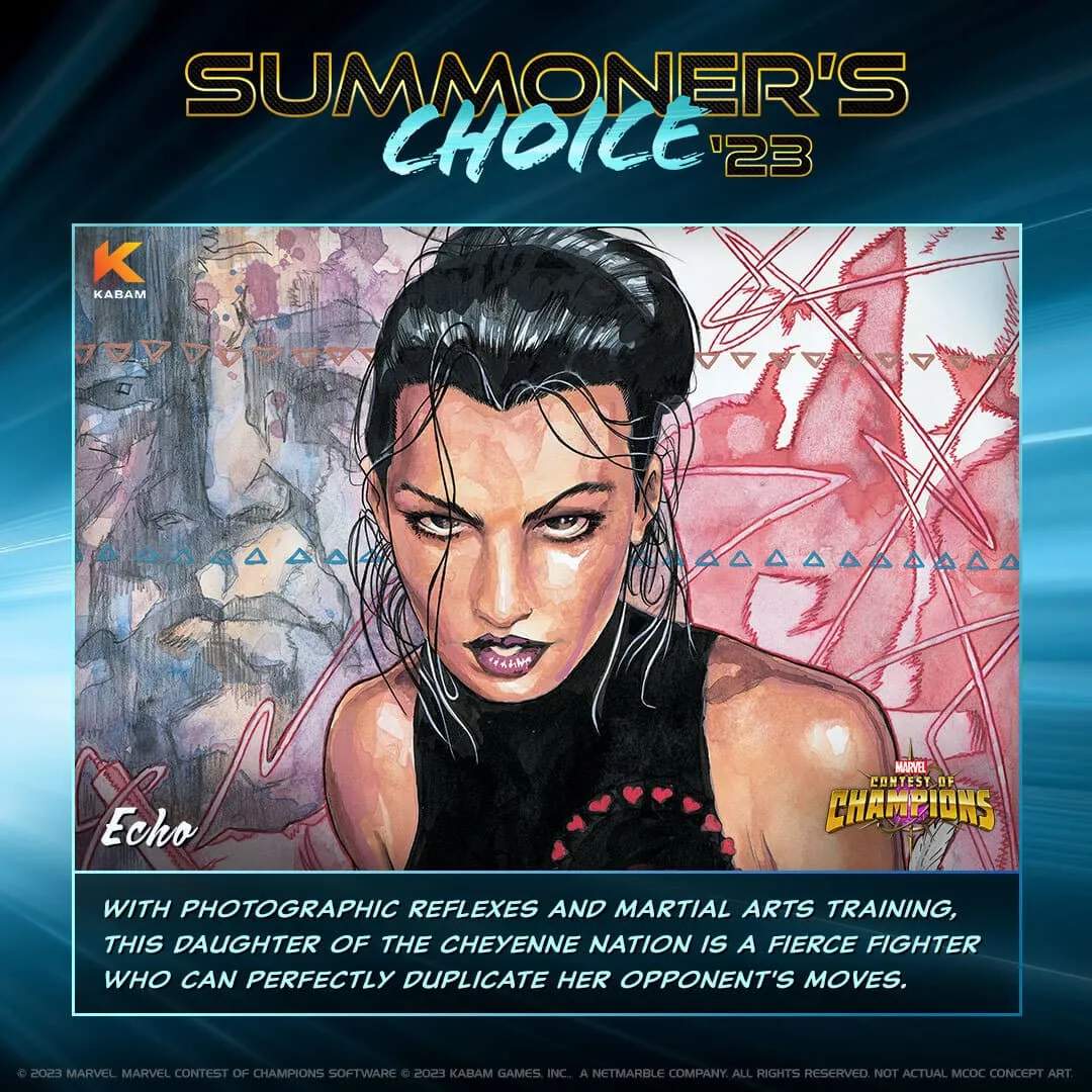 Marvel Contest of Champions 2023 Echo (Maya Lopez)