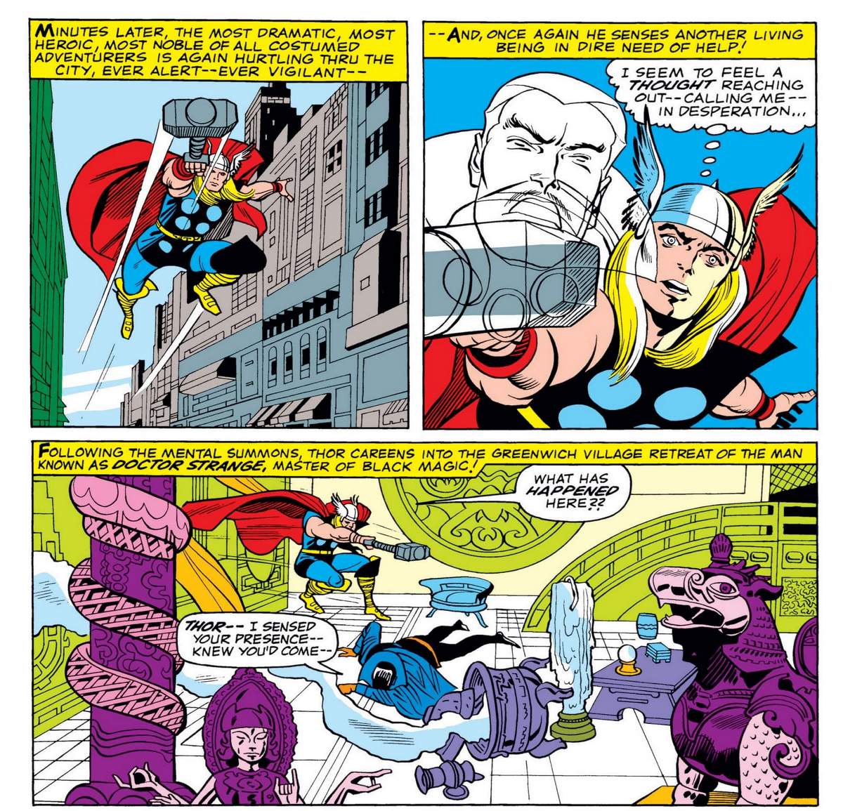 JOURNEY INTO MYSTERY (1952) #108 artwork by Jack Kirby and Chic Stone