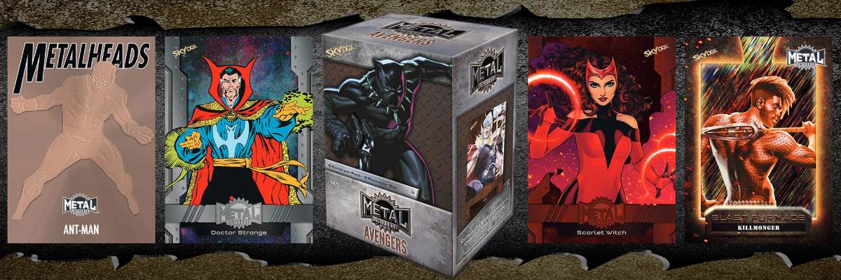 Upper Deck Metal Universe Avengers Trading Card Blasters