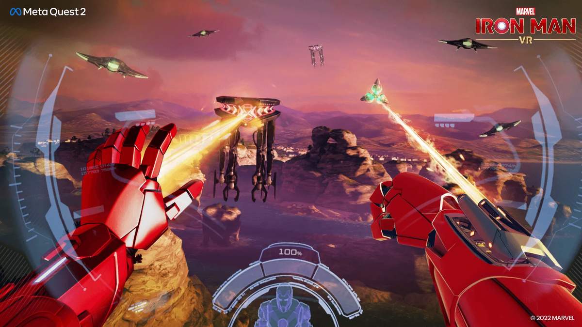 Marvel’s Iron Man VR on Meta Quest 2