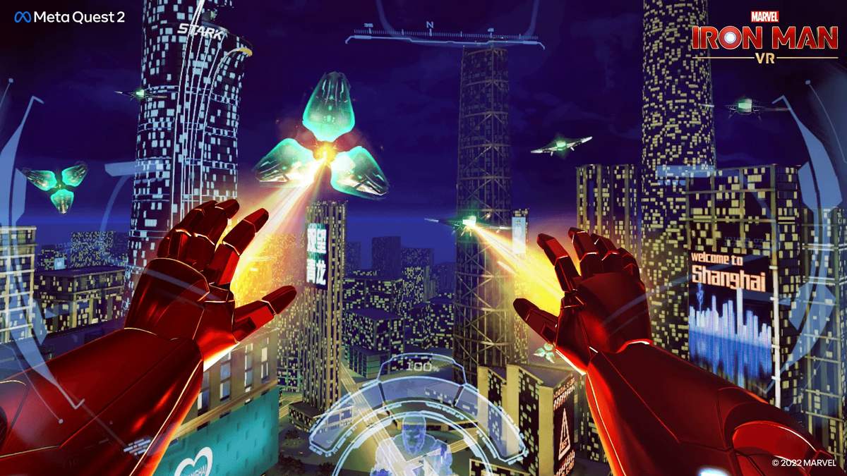 Marvel’s Iron Man VR on Meta Quest 2