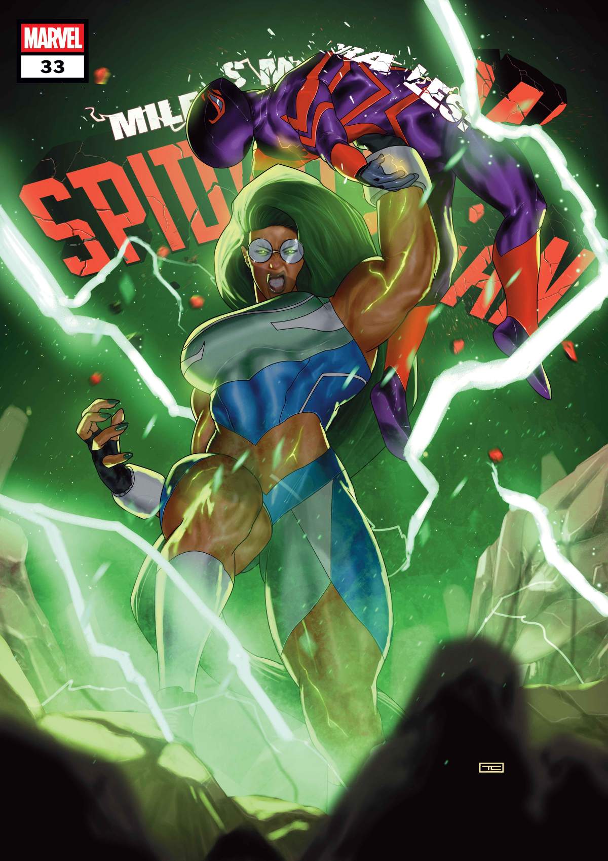 MILES MORALES: SPIDER-MAN #33 Variant Cover by TAURIN CLARKE