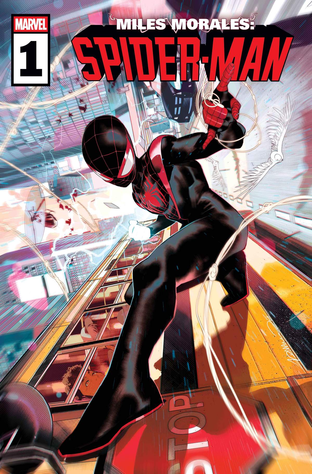 MILES MORALES: SPIDER-MAN #1 Cover by SIMONE DI MEO