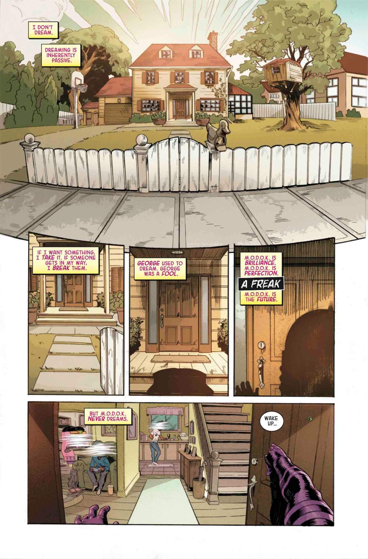 M.O.D.O.K.: HEAD GAMES #1 preview pages