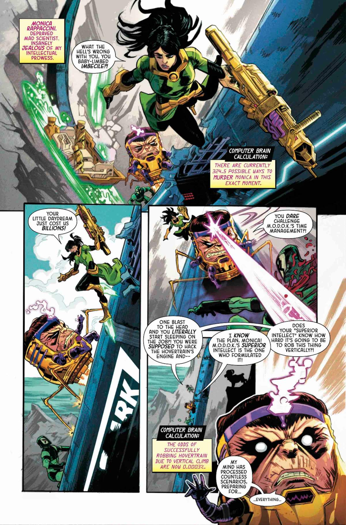 M.O.D.O.K.: HEAD GAMES #1 preview pages