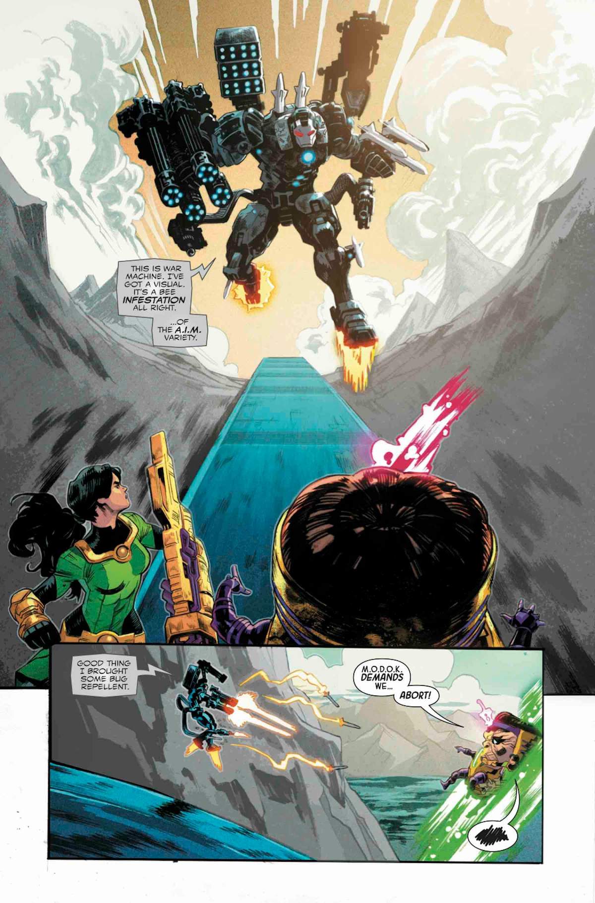 M.O.D.O.K.: HEAD GAMES #1 preview pages