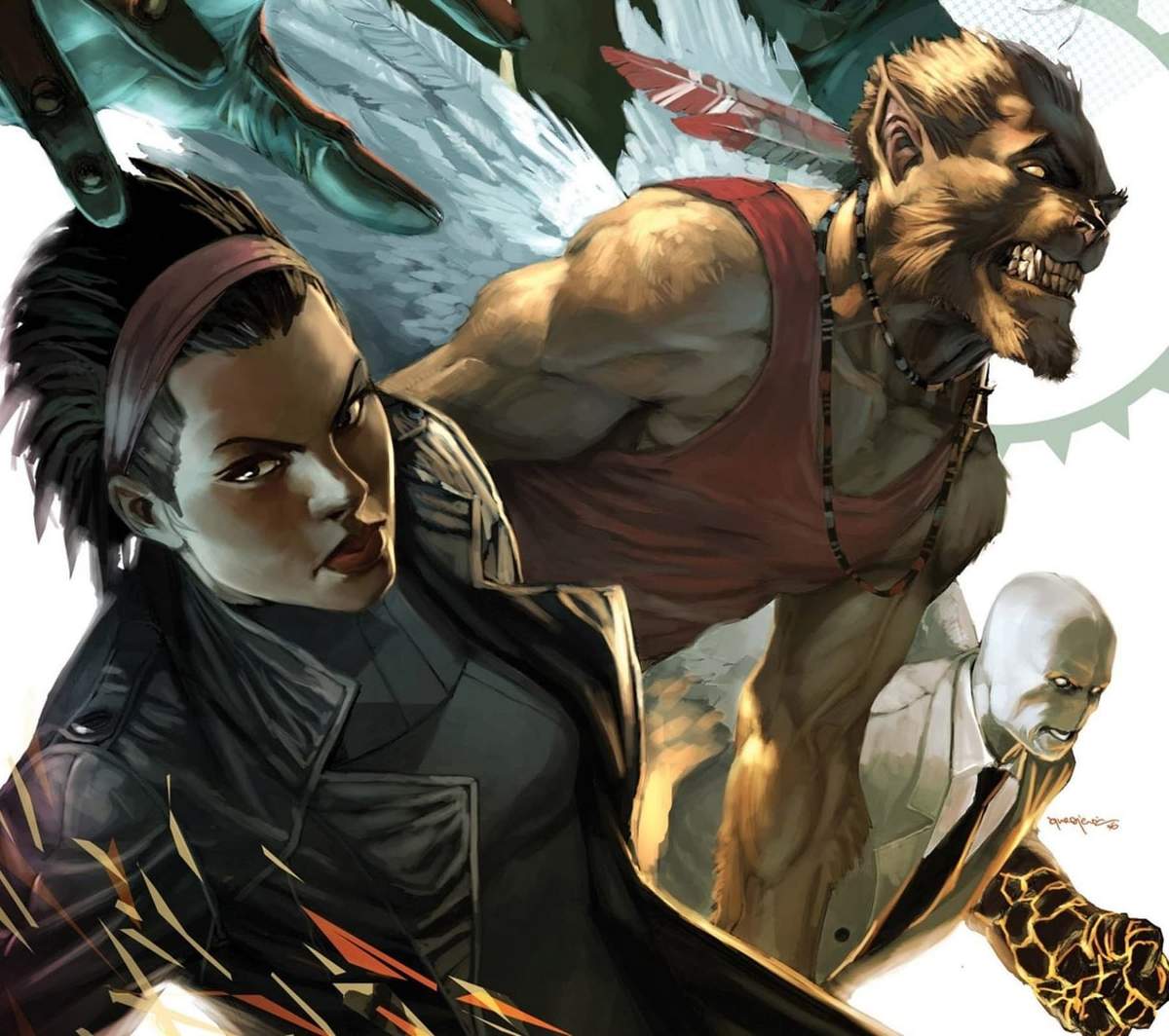 SUPER-VILLAIN TEAM-UP/M.O.D.O.K.'S 11 (2007) #4 cover by Marko Djurdjevic