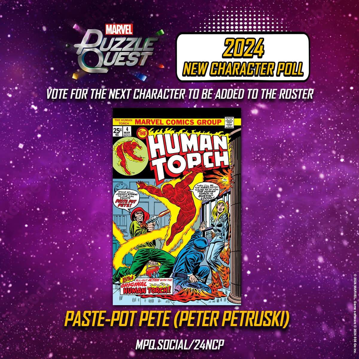 MARVEL Puzzle Quest Paste-Pot Pete (Peter Petruski)