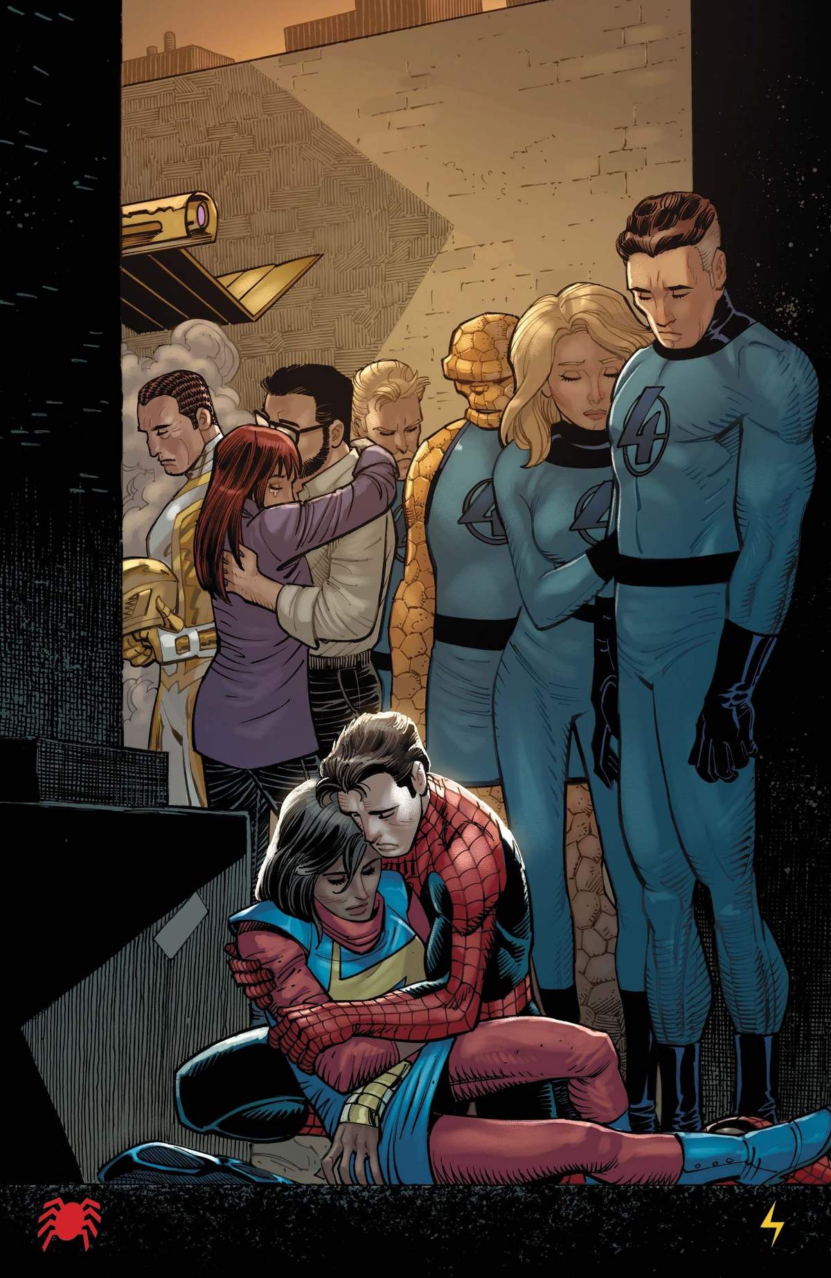 THE AMAZING SPIDER-MAN (2022) #26 Ms. Marvel Spider-Man Mary Jane Watson Fantastic Four