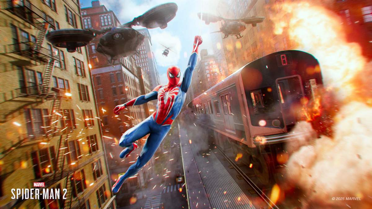 Marvel's Spider-Man 2 PC Features Chase Train