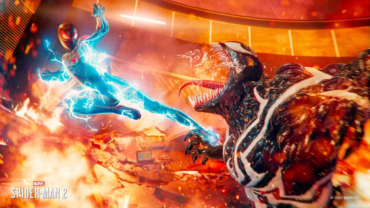 Marvel's Spider-Man 2 PC Features Miles Morales Venom Kick