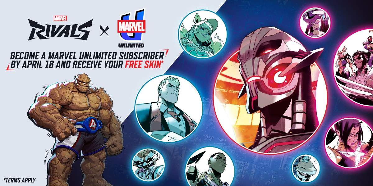Marvel Unlimited's 'The Thing Unlimited' Exclusive Skin