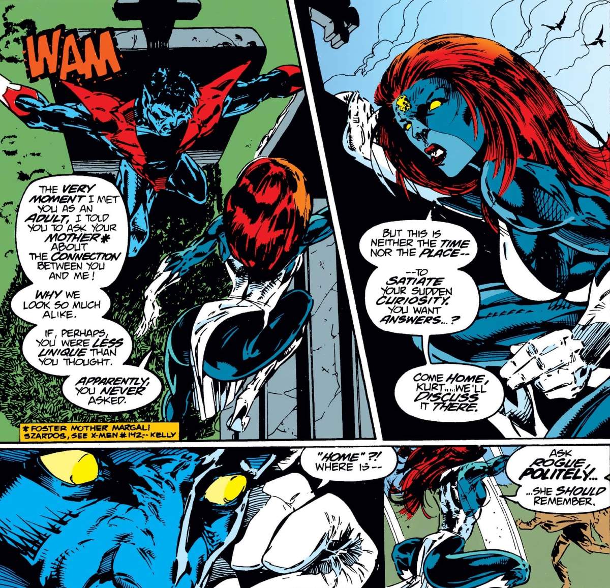 X-MEN UNLIMITED (1993) #4 Mystique Nightcrawler