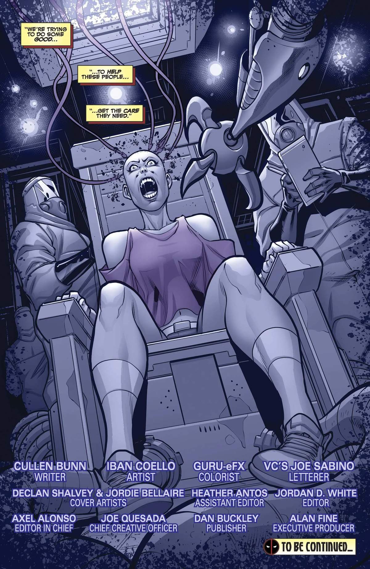 DEADPOOL & THE MERCS FOR MONEY (2016) #1 Negasonic Teenage Warhead by Cullen Bunn and Iban Coello