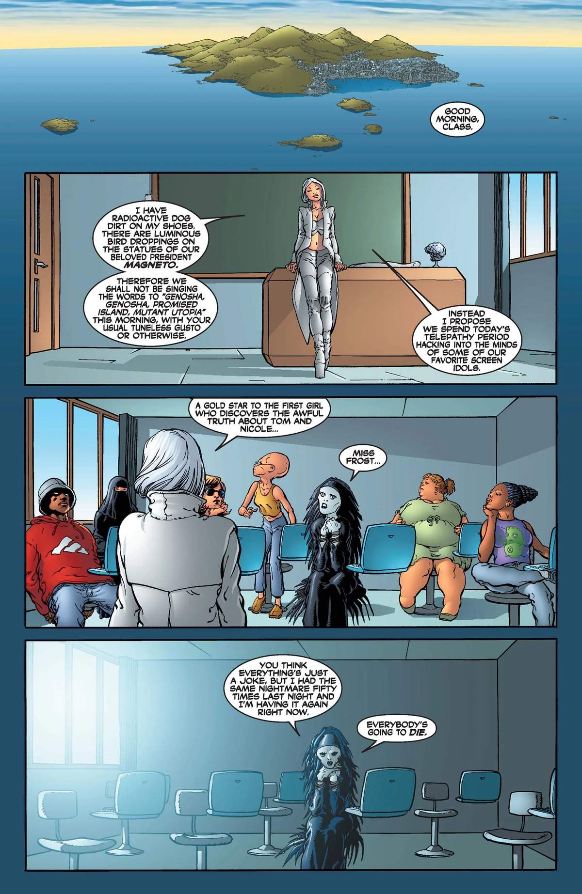 NEW X-MEN (2001) #115 Negasonic Teenage Warhead by Grant Morrison and Frank Quitely