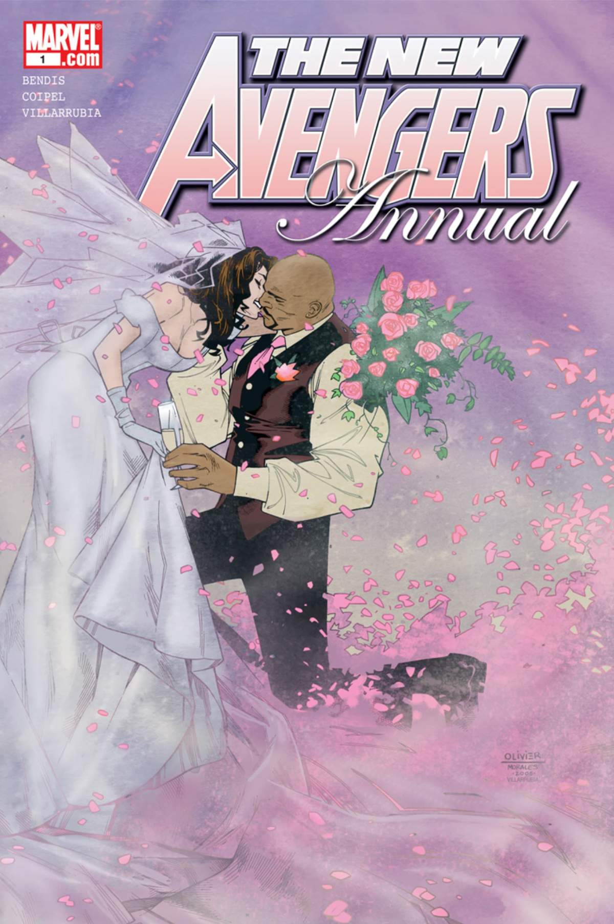 New Avengers Annual (2006) cover by Olivier Coipel