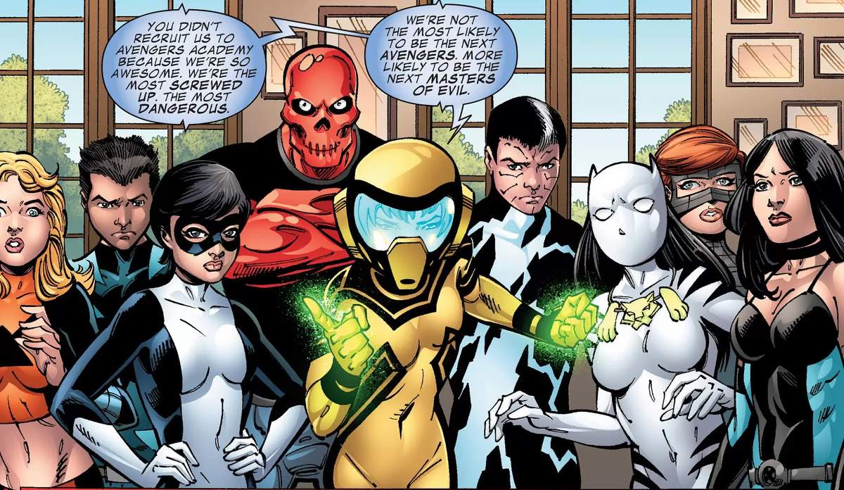 AVENGERS ACADEMY (2010) #39 artwork by Tom Grummett,  Cory Hamscher and Chris Sotomayor