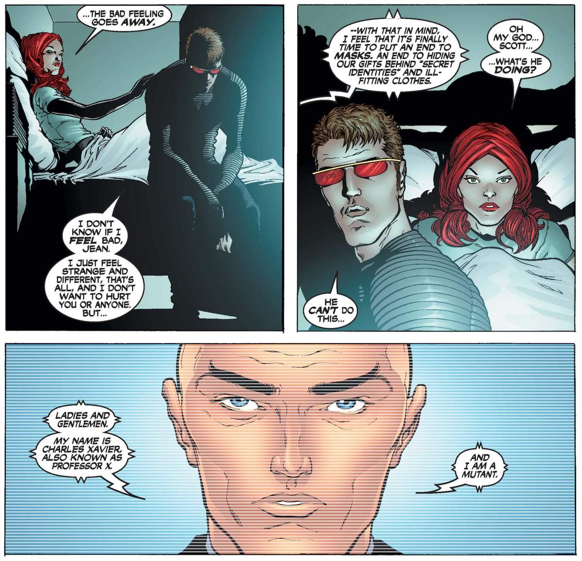 New X-Men (2001) #116 by Grant Morrison and Frank Quitely