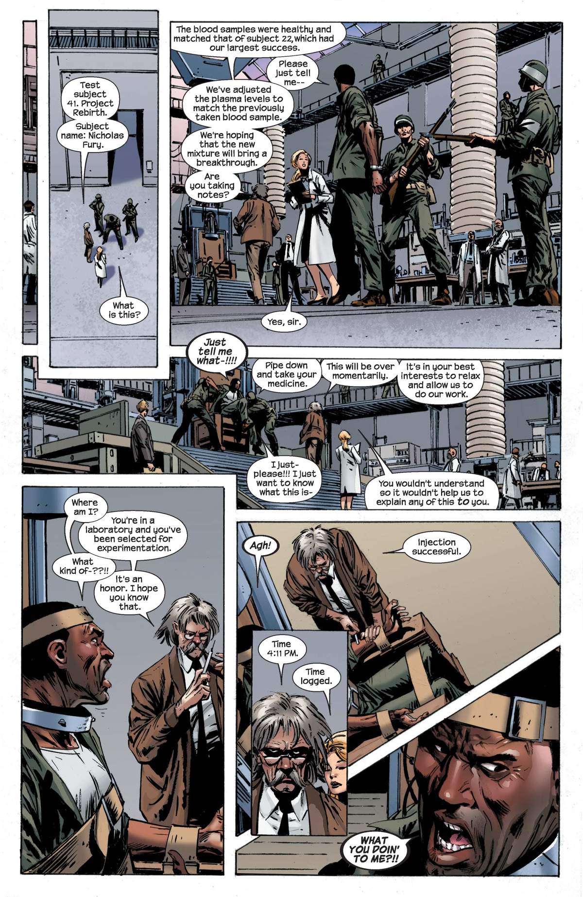 ULTIMATE ORIGINS (2007) #1 Ultimate Nick Fury