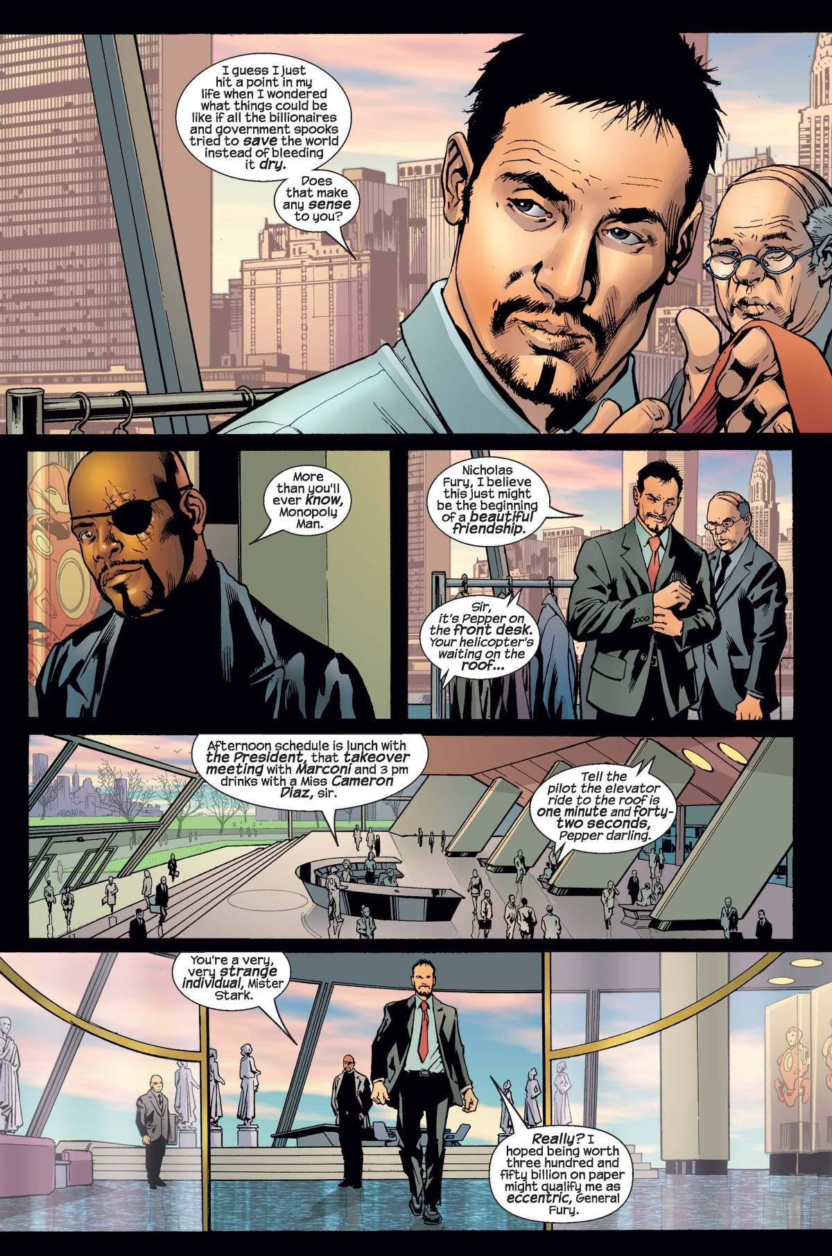 ULTIMATES (2002) #2 Ultimate Nick Fury
