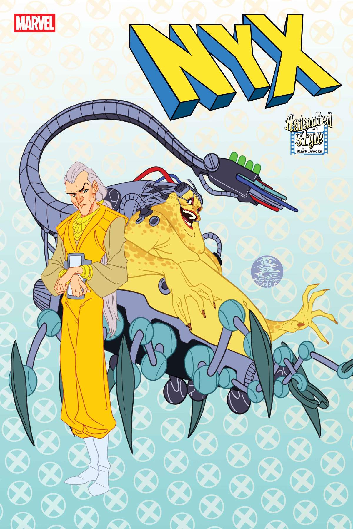 NYX #8 Animated-Style Variant Cover by Mark Brooks