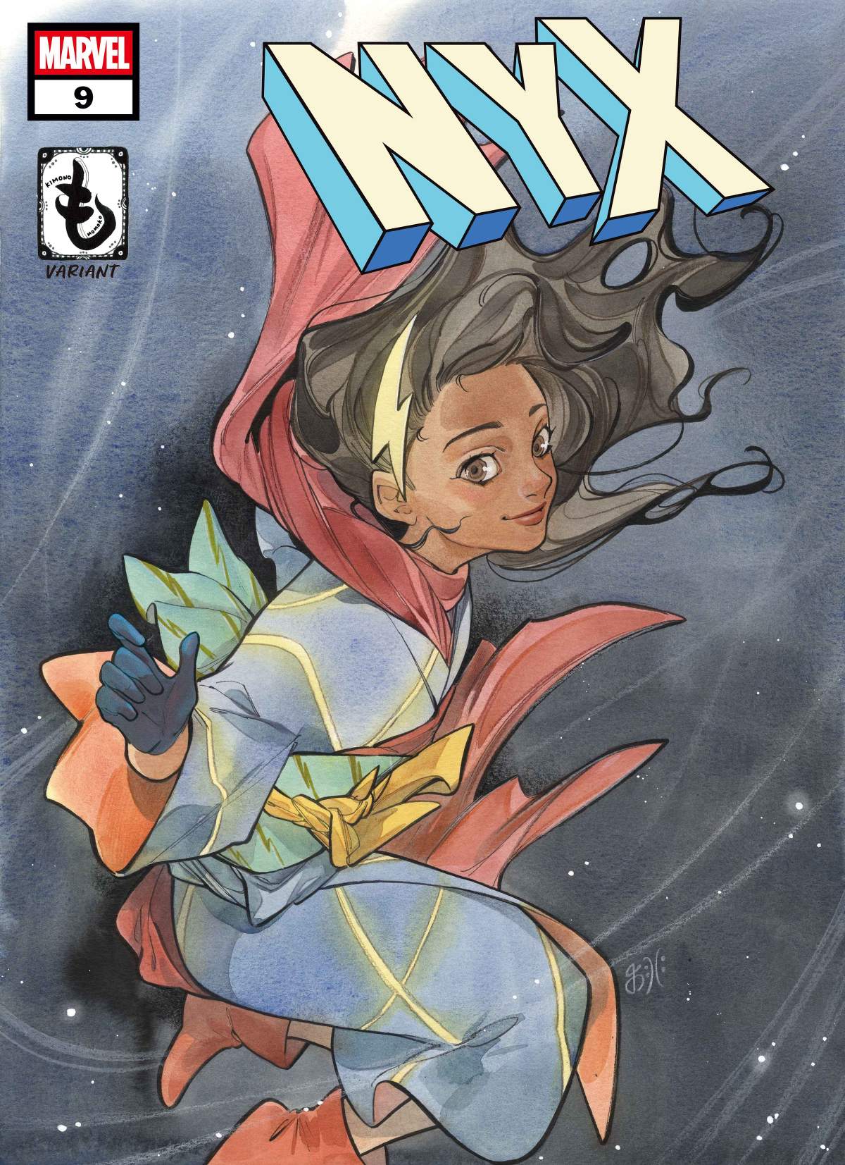 NYX #9 Kimono Variant Cover by Peach Momoko
