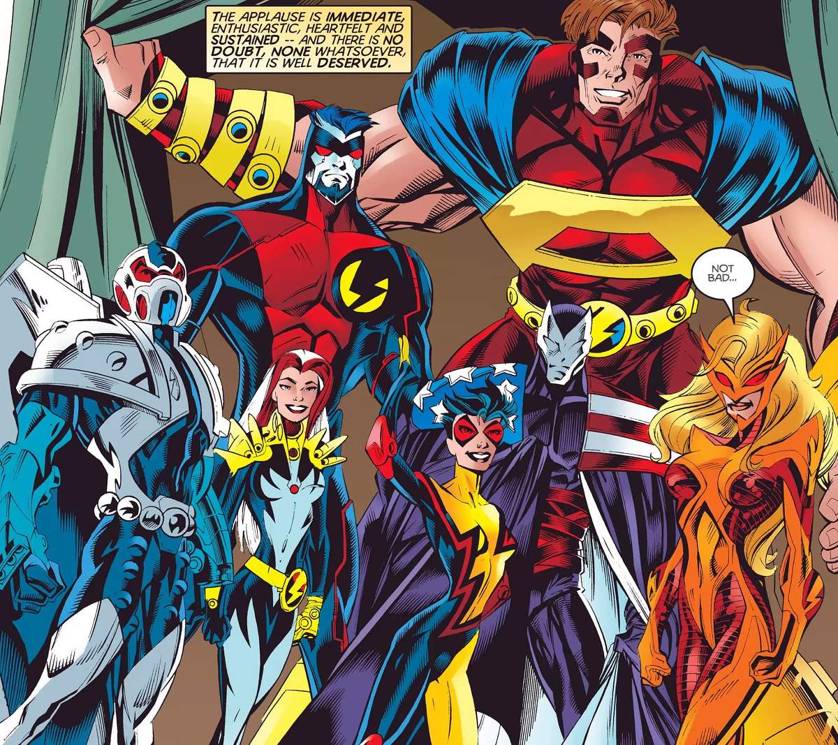 THUNDERBOLTS (1997) #10 by Kurt Busiek and Mark Bagley
