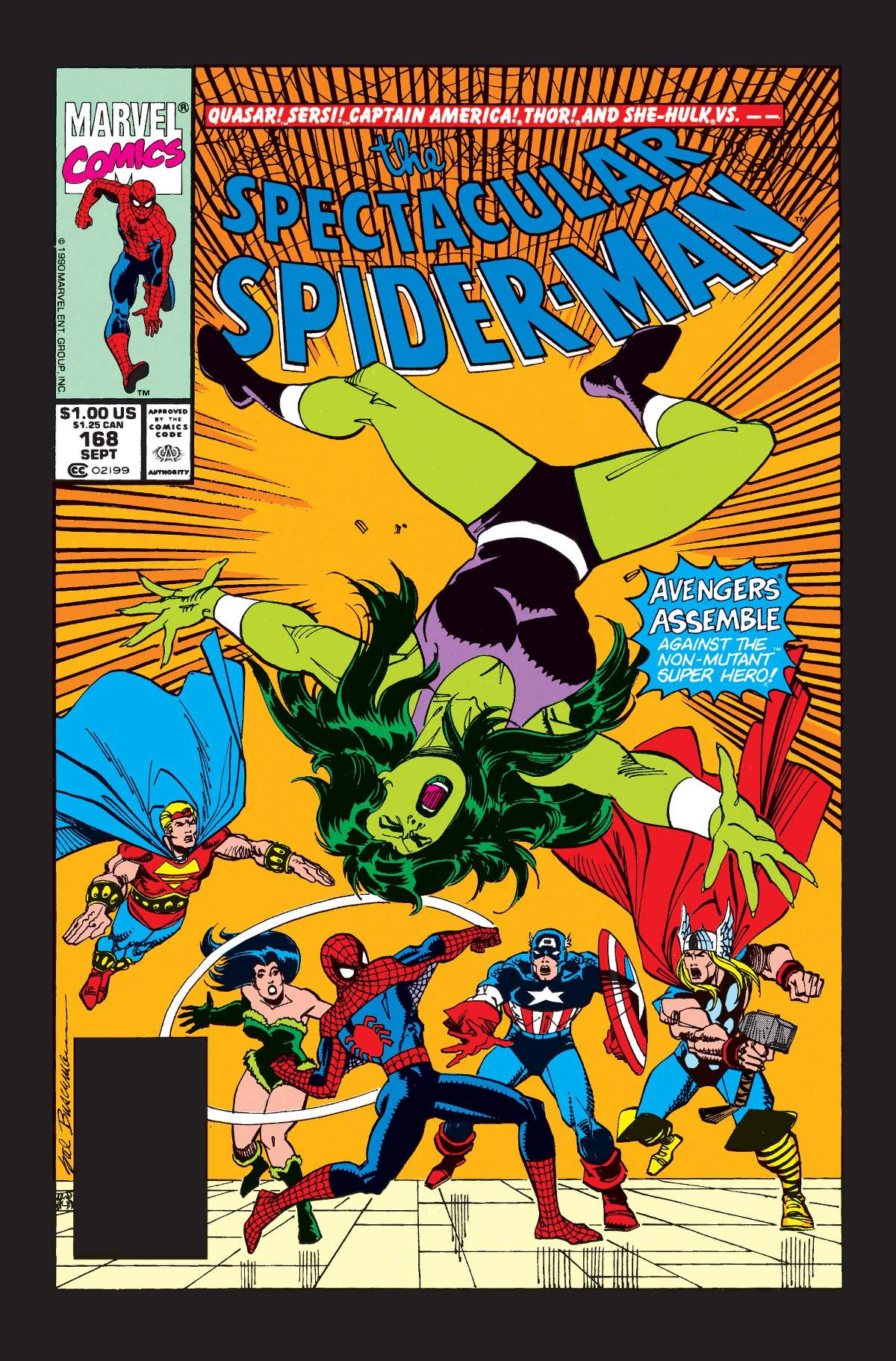 PETER PARKER, THE SPECTACULAR SPIDER-MAN (1976) #168)