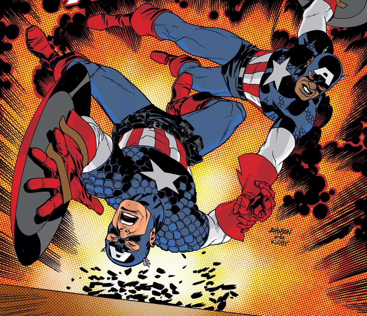 CAPTAIN AMERICA (2002) #28 artwork by Dave Johnson