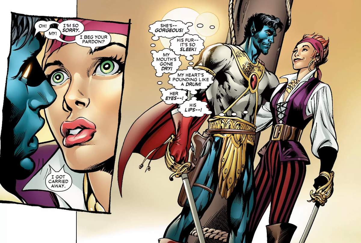 UNCANNY X-MEN (1963) #450 artwork by Alan Davis, Mark Farmer, and Frank D'armata