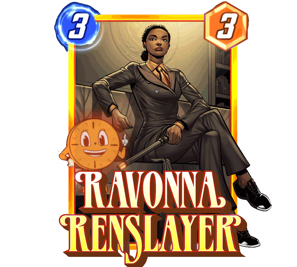 MARVEL SNAP Ravonna Renslayer