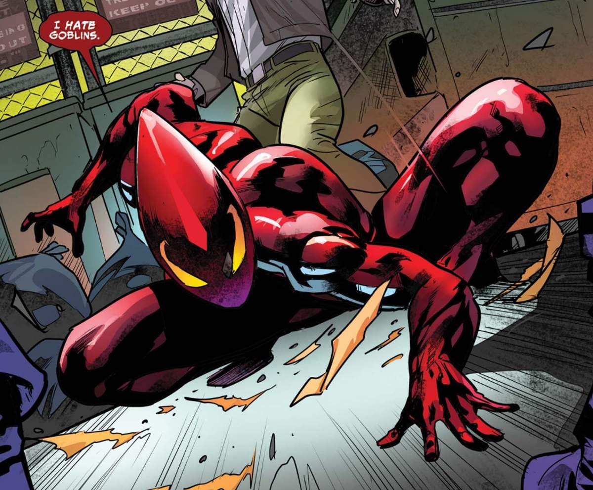 RED GOBLIN (2023) #1 panel by Alex Paknadel and Jan Bazaldua