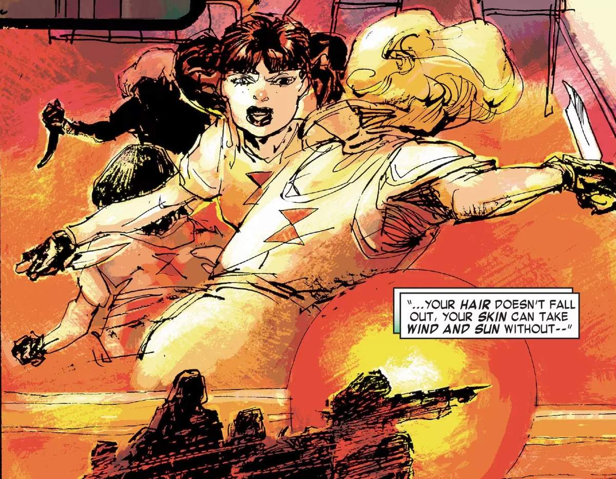 BLACK WIDOW (2004) #5 by Richard K. Morgan and Bill Sienkiewicz