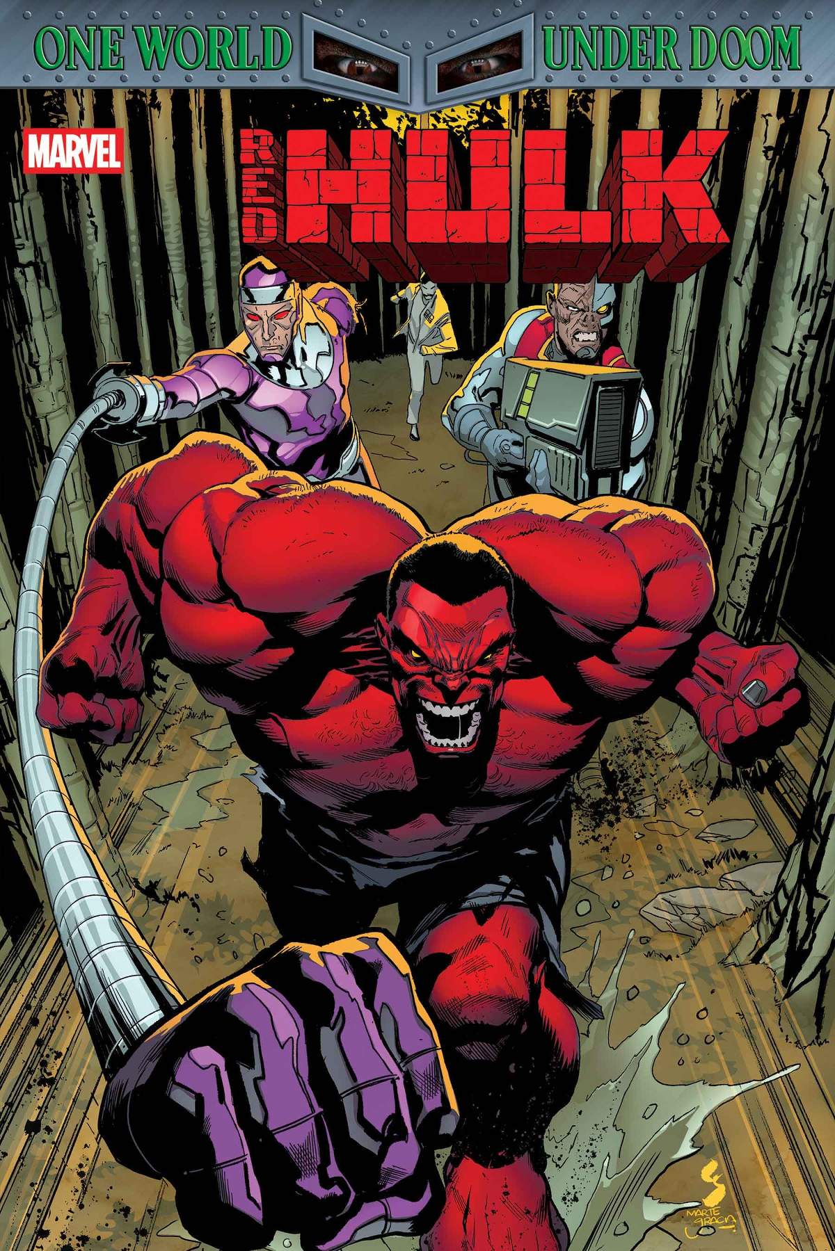 RED HULK #3 Cover by Geoff Shaw