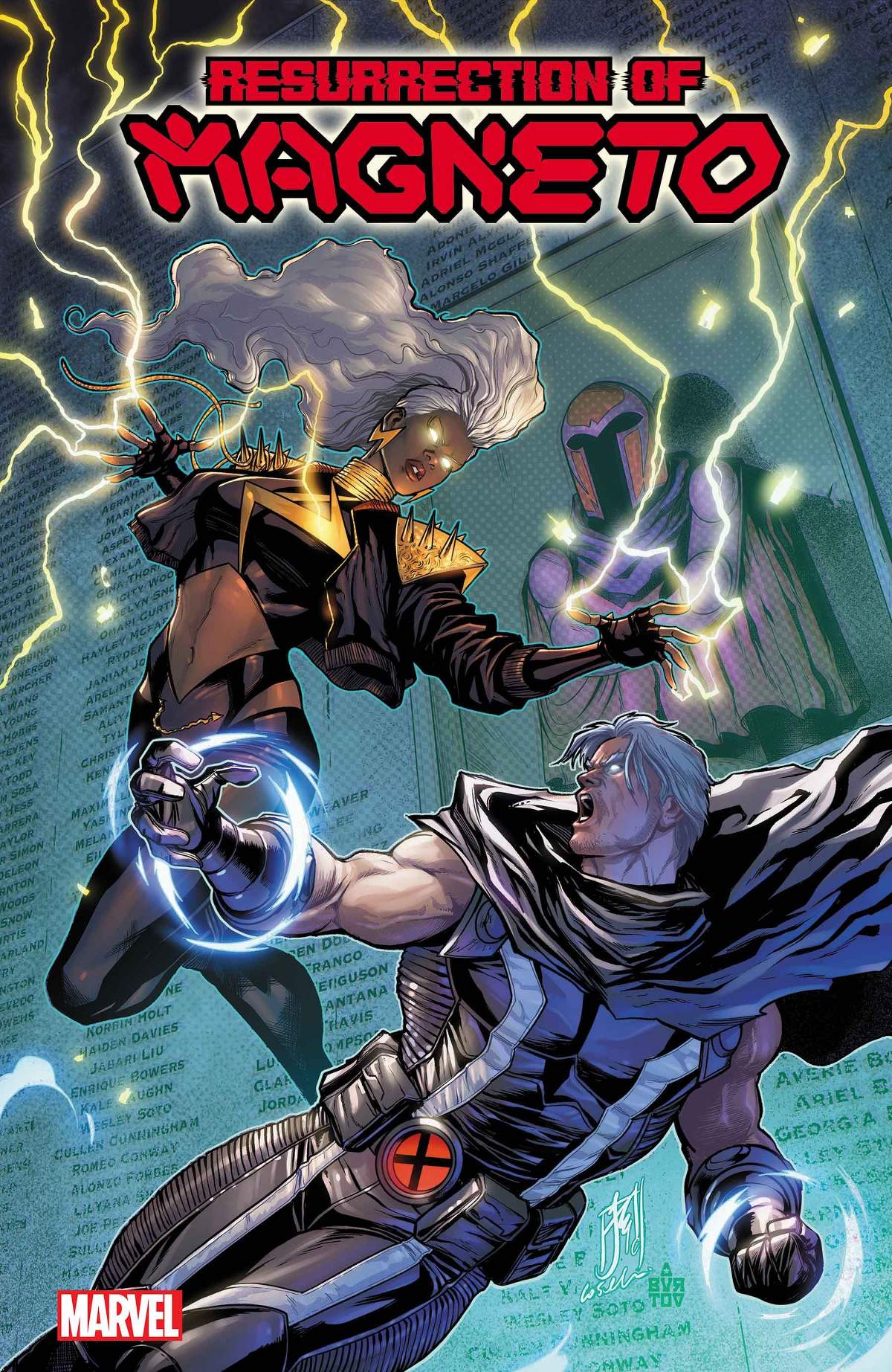 RESURRECTION OF MAGNETO #2 cover by Stefano Caselli