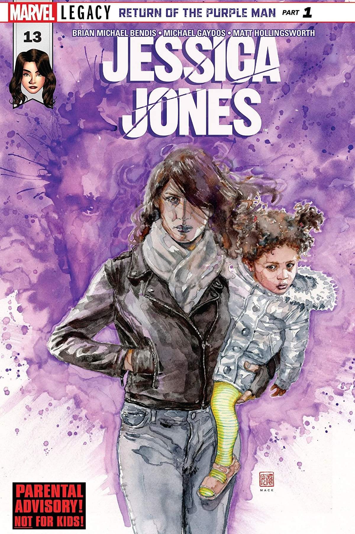JESSICA JONES (2016) #13 cover by David Mack