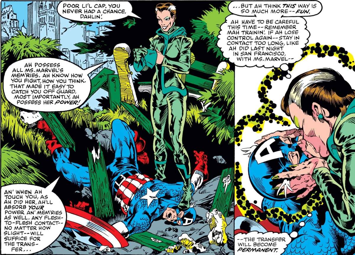 AVENGERS ANNUAL (1967) #10 Rogue and Captain America