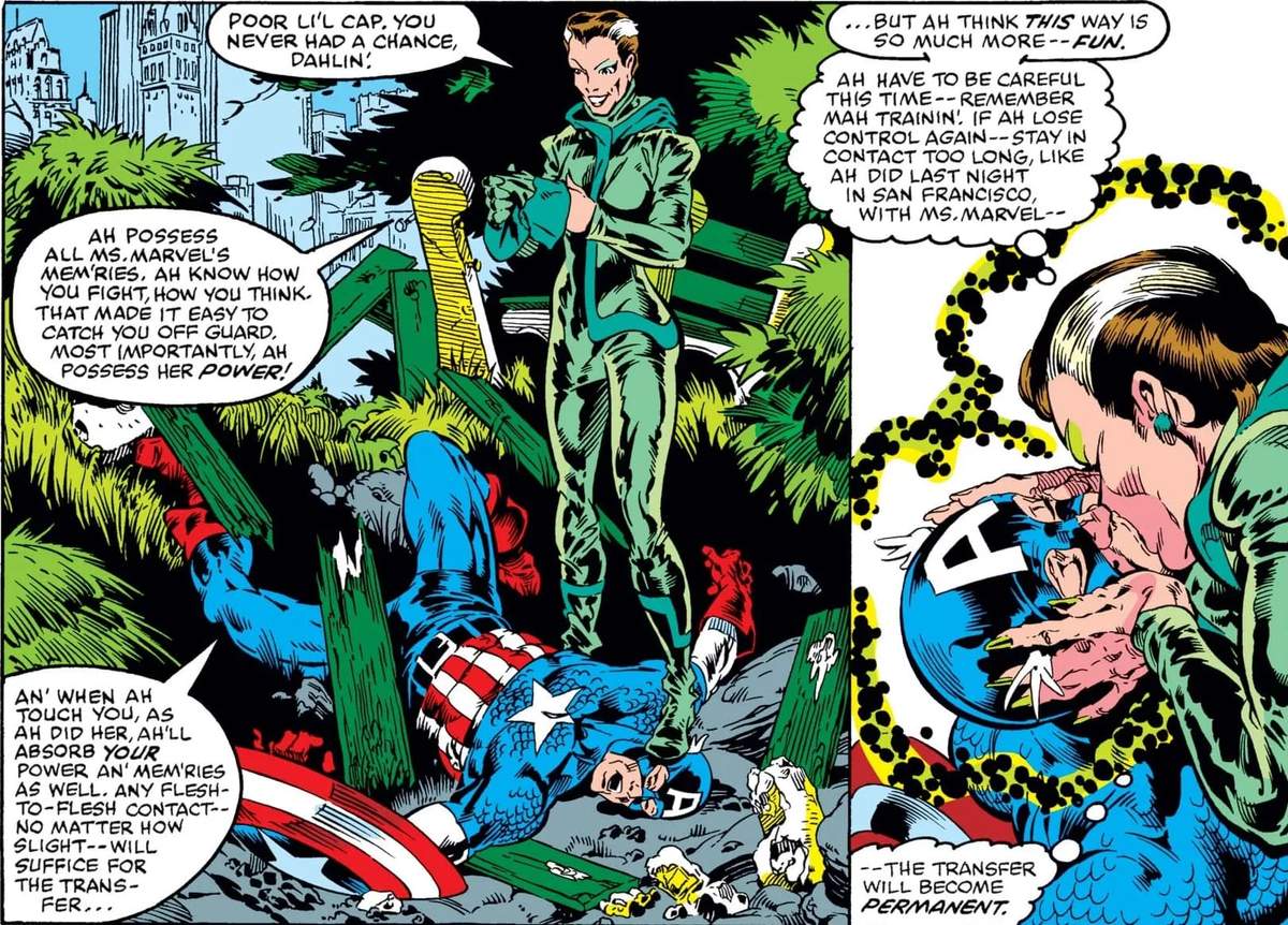 AVENGERS ANNUAL (1967) #10 Rogue and Captain America