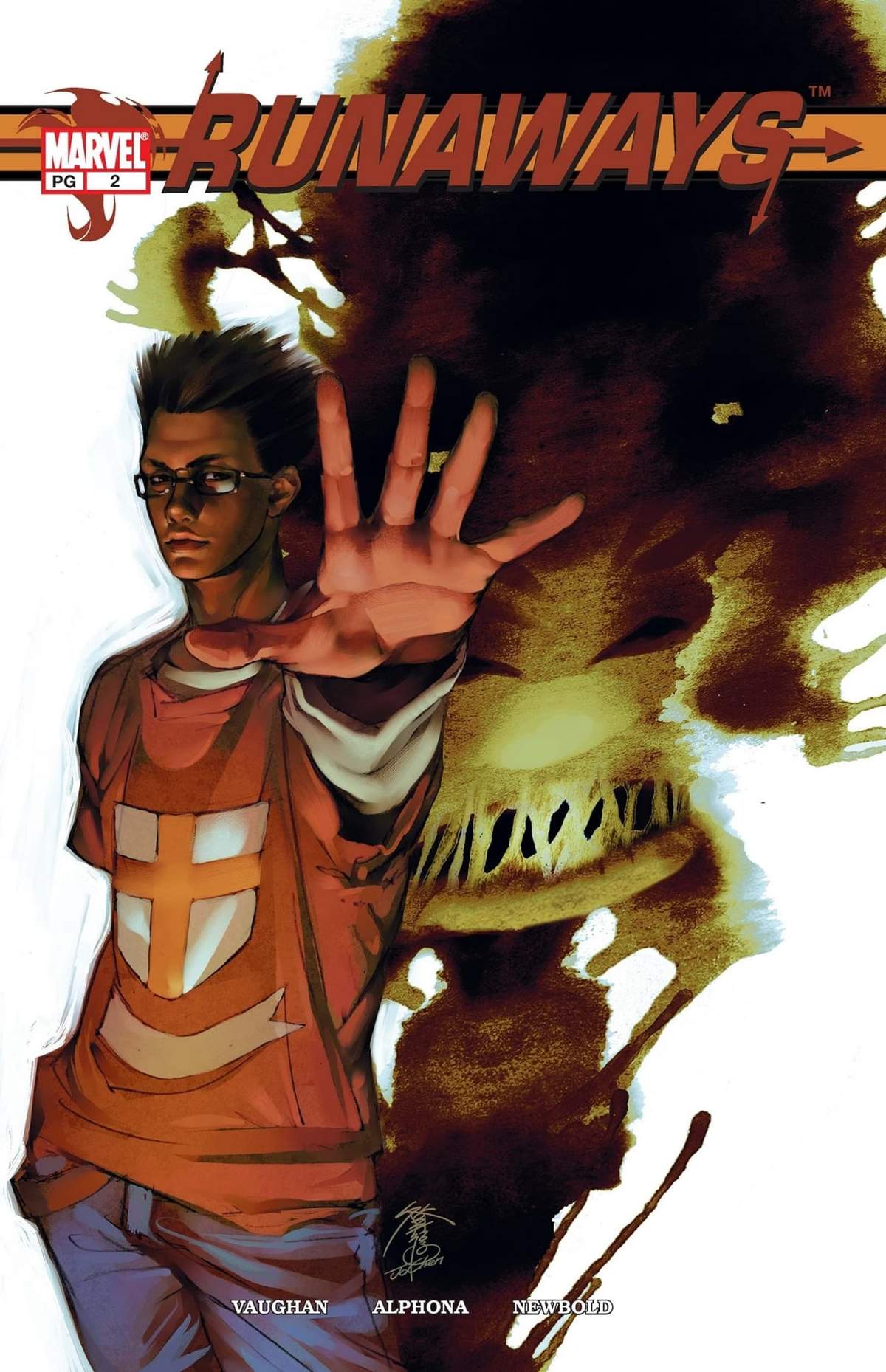 RUNAWAYS (2003) #2 cover by Jo Chen