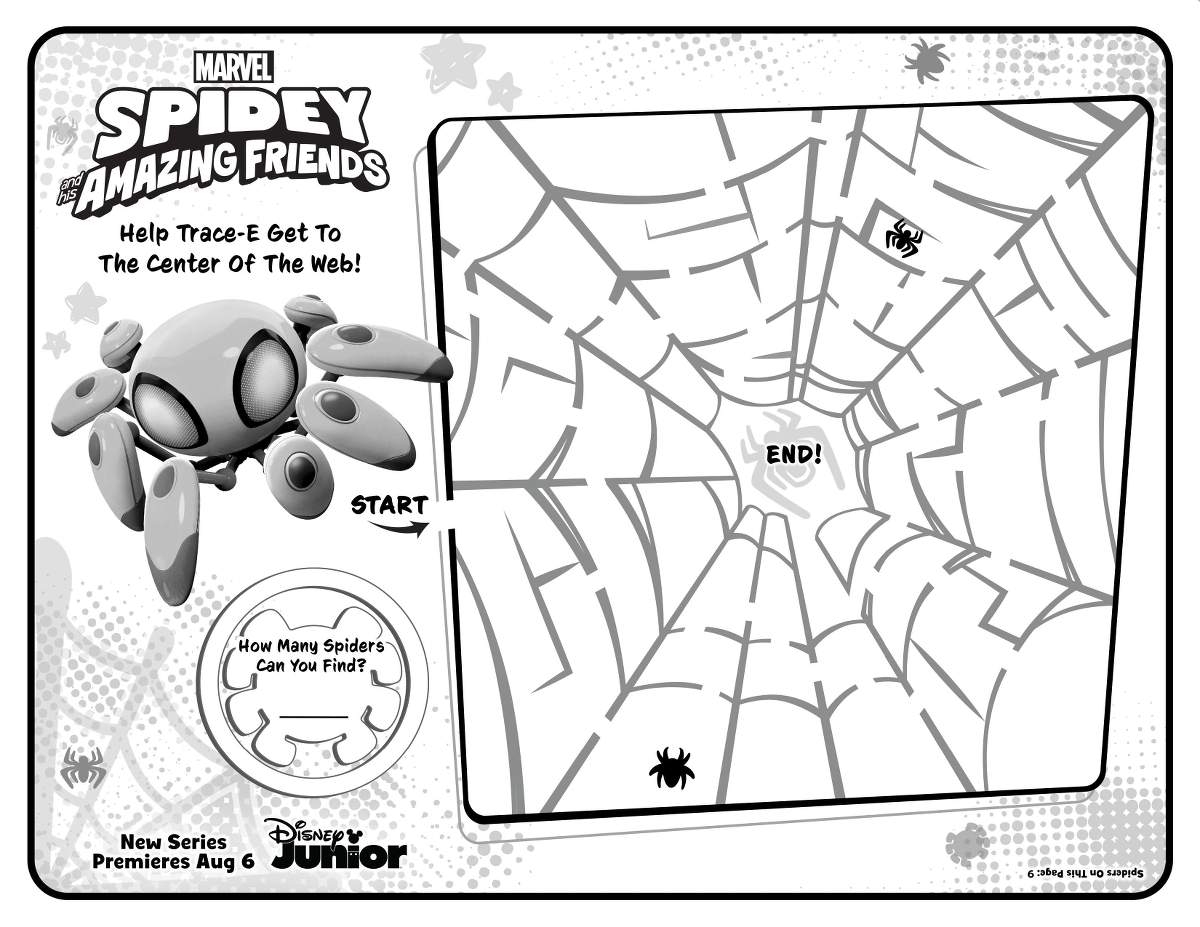 Marvel's Spidey and his Amazing Friends Activity | Maze