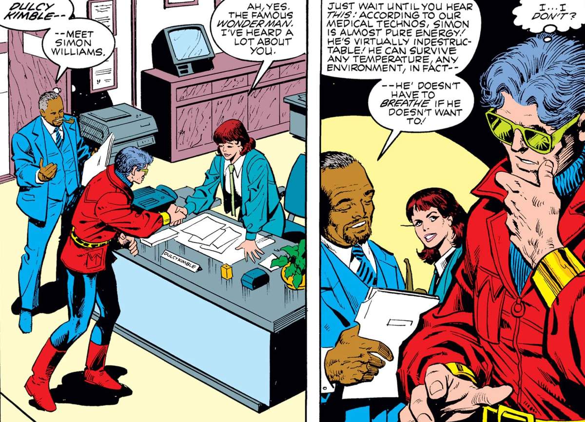 WONDER MAN (1986) #1 by David Michelinie and Kerry Gammill