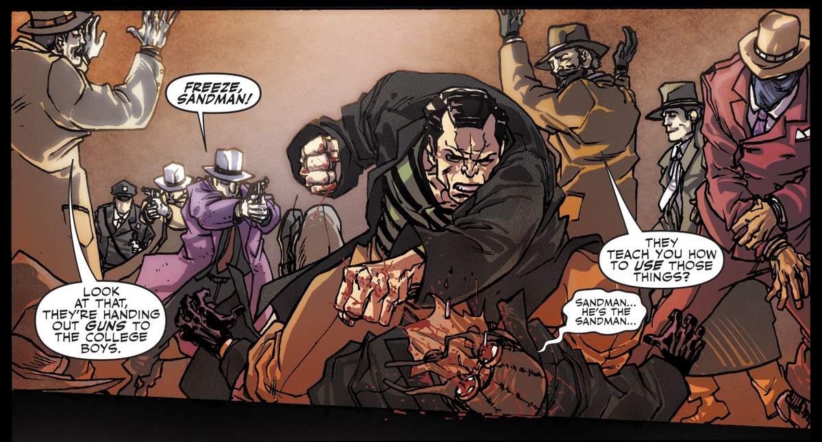 SPIDER-MAN NOIR: EYES WITHOUT A FACE (2009) #3 by David Hine, Fabrice Sapolsky, Carmine Di Giandomenico, and Patch Zircher