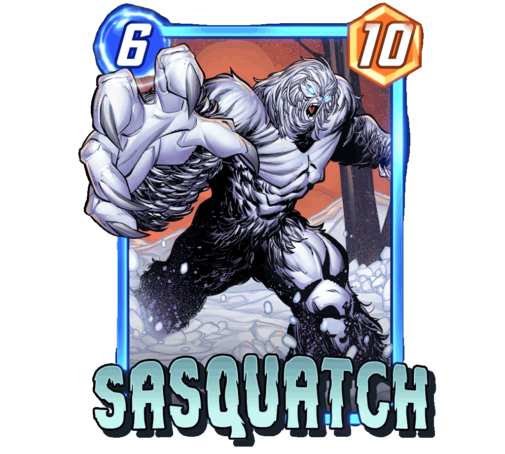 MARVEL SNAP Sasquatch (Walter Langkowski)