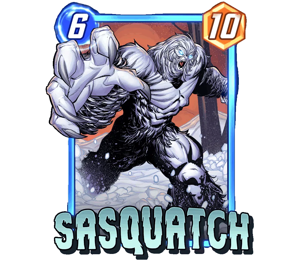 MARVEL SNAP Sasquatch (Walter Langkowski)