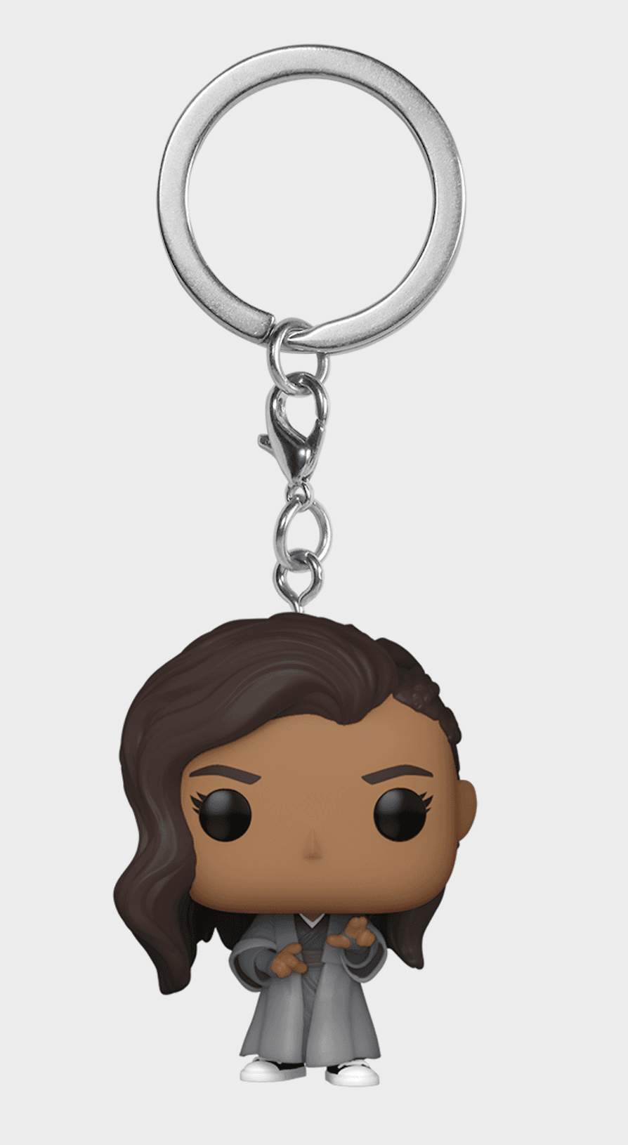 America Chavez Funko keychain / shop it <a href=https://www.entertainmentearth.com/product/doctor-strange-multiverse-america-chavez-pop-key-chain/fu62404>here</a>