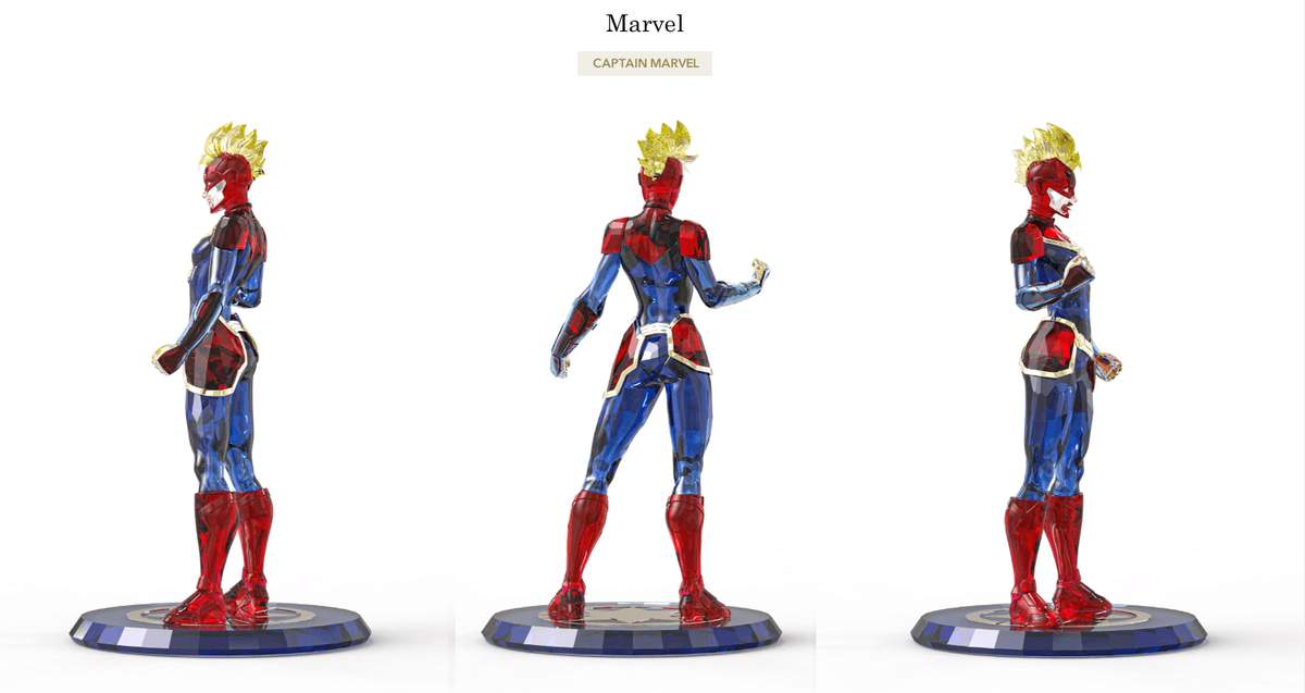 MARVEL x Swarovski Collection | Captain Marvel